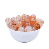 OZ DIY RD6005 Red Hematoid Quartz Loose Bead